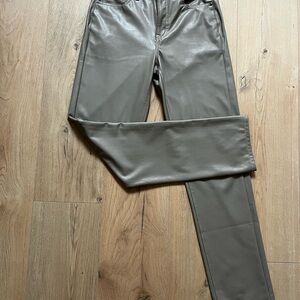 American Eagle Outfitters Gray Straight Leg Pants